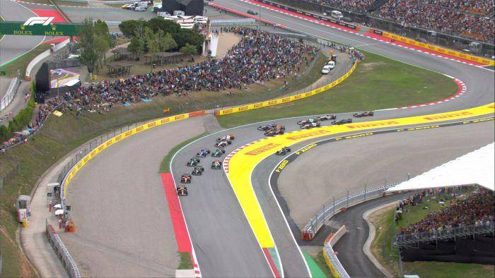 （F1西班牙赛道）F1西班牙：勒克莱尔0分，塞恩斯接连被超车，法拉利赛车太多弱点了！插图