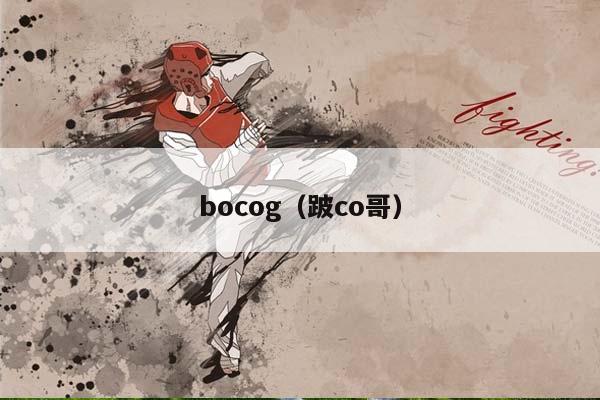 bocog（跛co哥）插图