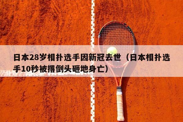 日本28岁相扑选手因新冠去世（日本相扑选手10秒被撂倒头砸地身亡）插图