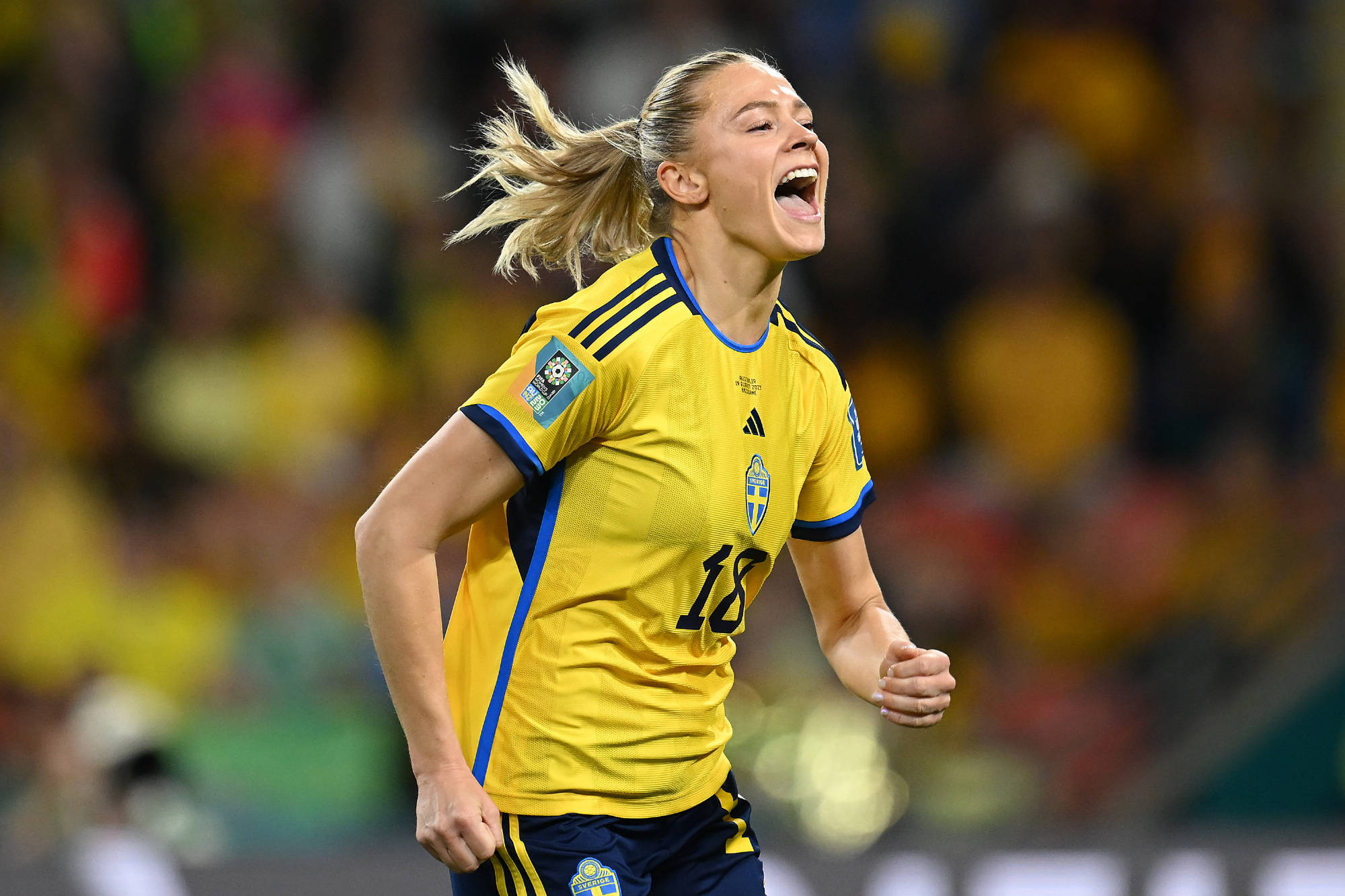（瑞典女足夺冠）季军之王+无冕之王！瑞典瑞典瑞典女足2-0东道主，女足女足第4次获世界杯季军插图