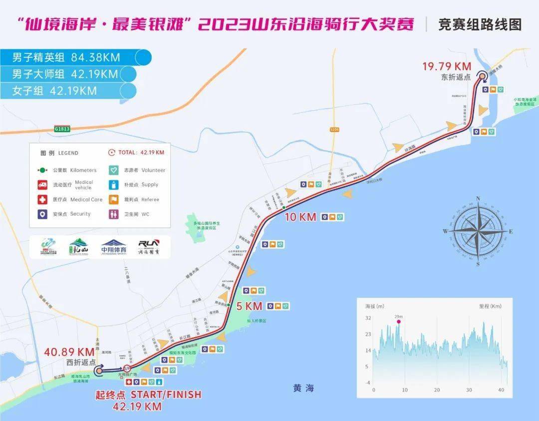 （三号）赛事公告-“仙境海岸·最美银滩”2023山东沿海骑行大奖赛有关线路调整的公告插图