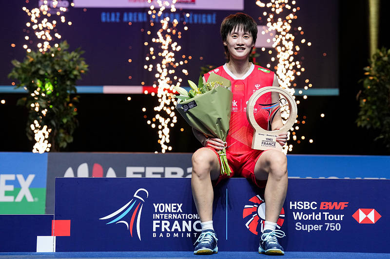 羽毛球法国公开赛丨陈雨菲“背靠背”夺冠 水平依然顶尖插图