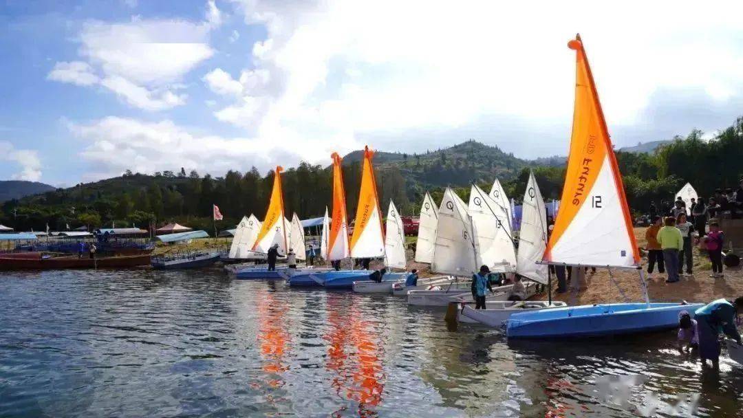 （云南帆船俱乐部）2023年云南省青少年帆船锦标赛在抚仙湖举办插图