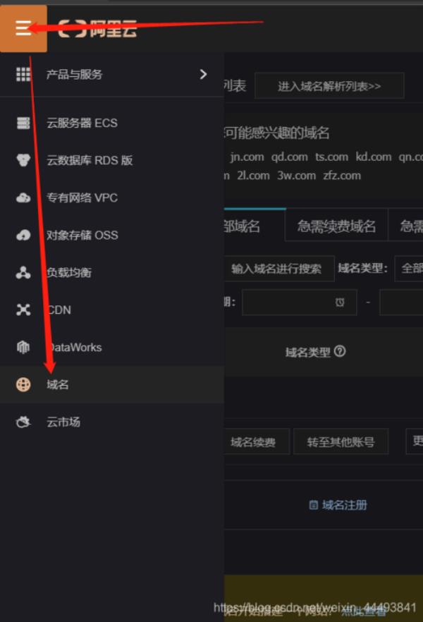 阿里云org域名(阿里云云域名)插图