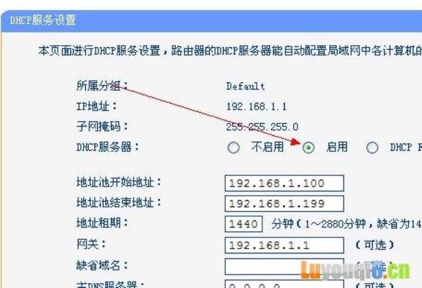 怎么开启dhcp服务(怎么开启dhcp功能)插图